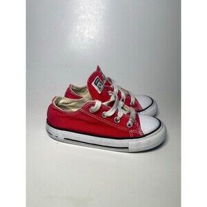 Toddler Converse Chuck Taylor All Star Classic Shoe Red Size 8